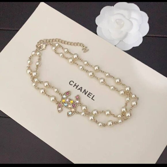Chanel Pearl Turtle Necklace - Picture 1 of 6